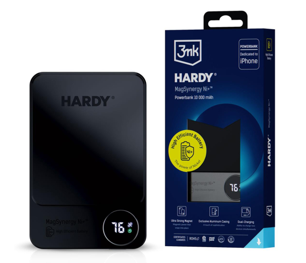 3MK HARDY MagSynergy Ni+ 10000mAh 5903108541398 - 1228079 - zdjęcie